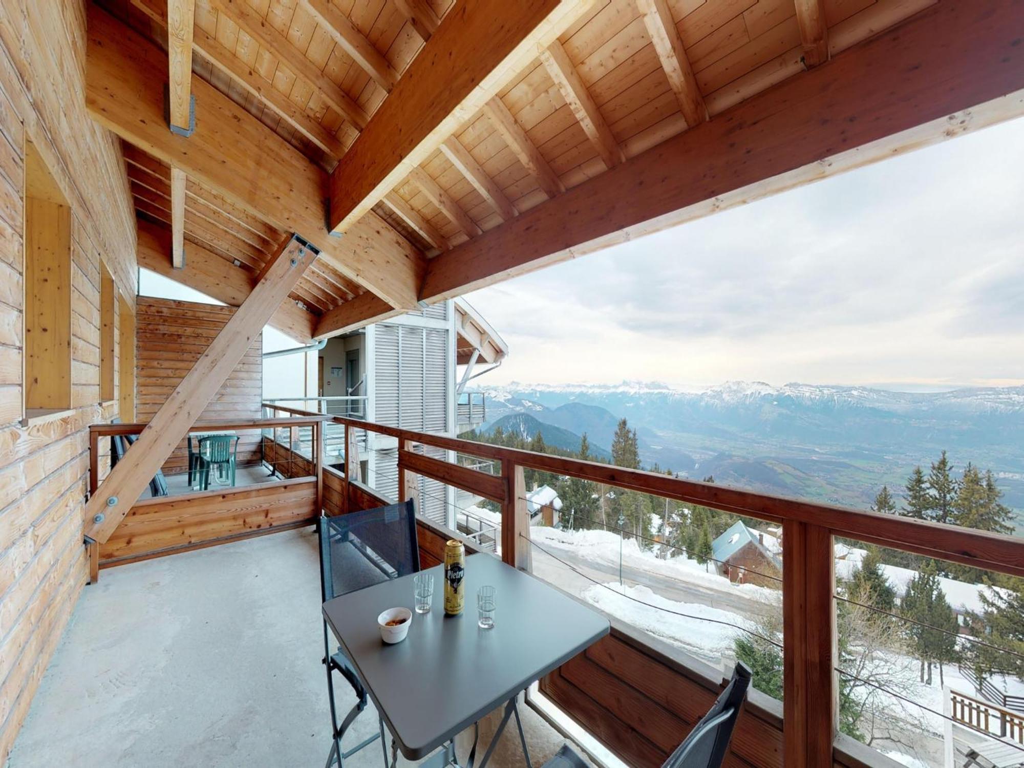 Apartment In Chamrousse With Balcony Exterior photo